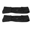2 Pack Stuffable Travel Pillow Soft Velvet Fillable Airplane Neck