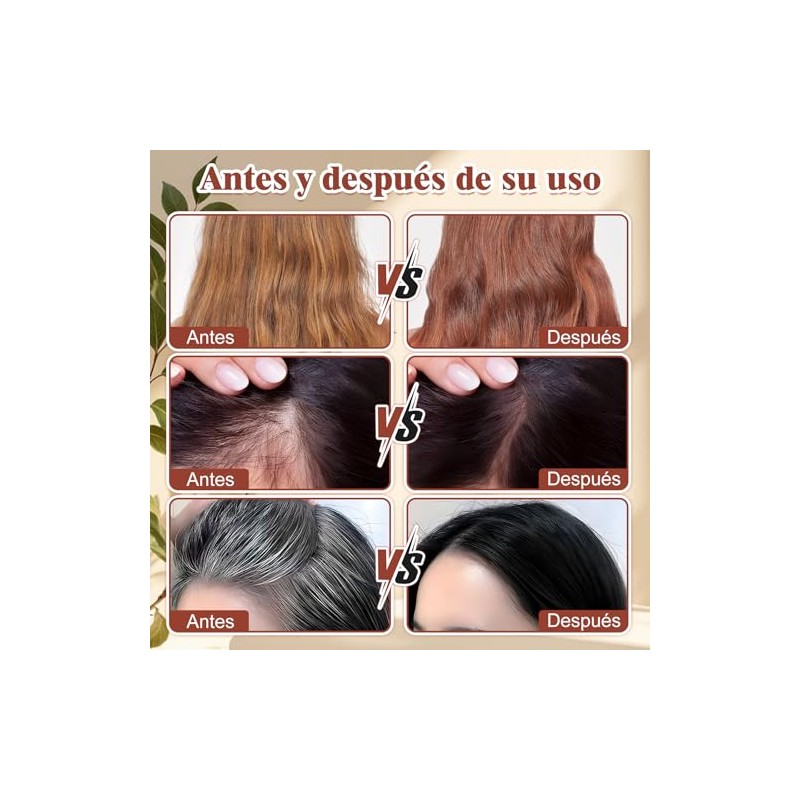 LUSCOR Peine de Tinte para Cabello,Peine Tinte Pelo, Portátil para