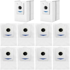 Replacement Disposable Dust Bag Compatible with ECOVACS DEEBOT X5 Omni / X5 PRO Omni Robot Vacuum Bags (10 Pack)