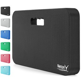 NETANY Extra Thick Kneeling Pad for Gardening, Comfortable Knee Pad Cushion, Extra Large Foam Kneeler Mat for Gardening, Baby Bath, Workout, Exercise & Yoga, Mechanic, 17.8 x 11 x 1.5 in, Black | NETANY