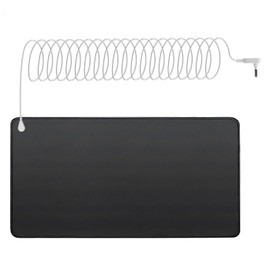 bumxca Static Removal Sheet, Static Removal Mat, 26.8 x 9.8 inches (68 x 25 cm), Rapid Removal of 0.1 Second Static Electricity, Easy Connection to 3 Ground Holes, 14.2 ft (4.6 m) Conductive Carbon