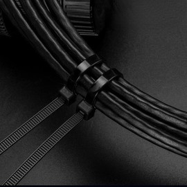 Itisyou Cable Ties Tie Wrap Binding Band Cable Ties Nylon Binding Wire 100pcs (2.5*100mm)