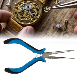 Needle Nose Pliers, Smooth Jaw Long Nose Needle Hand Wire Cutting DIY Jewelry Making Tool Suitable for Jewelry Makers and Craft Lovers