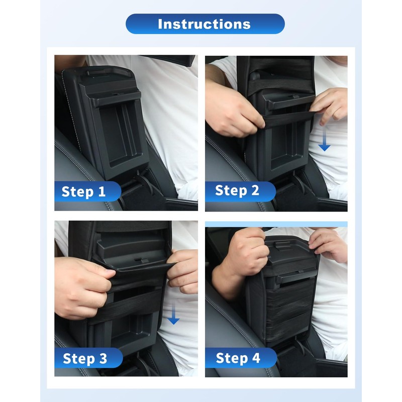 CDEFG 2020-2024 2025 Explorer Console Armrest Cover for 2024 2025