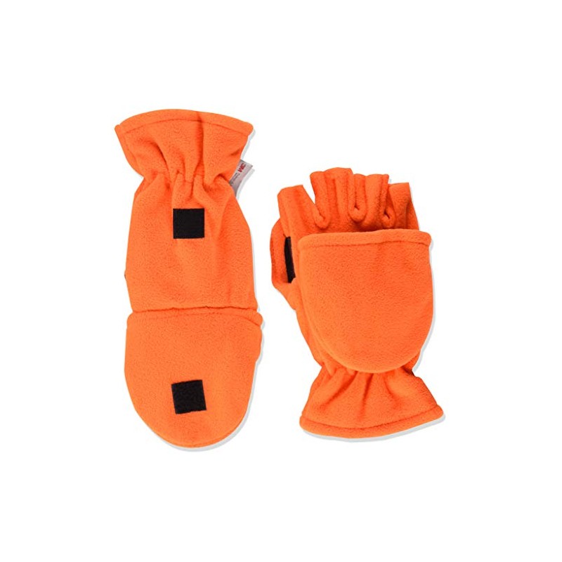 FLEECE FLIP MITTEN-BLAZE