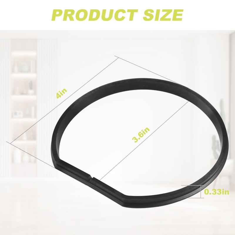 INTHVKIL 4Pcs Replacement Gasket for Ryobi 18v Stick Vacuum Dust