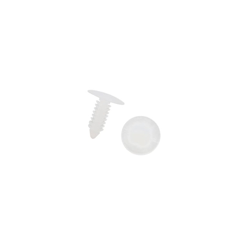 Motoforti 50 Pcs Car Door Rivets Bumper Trim Panel Retainer