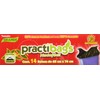 Costalitos Practibags Bolsas para Basura con Nudo Fácil, color Negro,