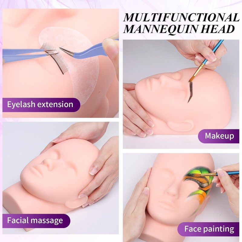 Eyelash Extension Kit for Beginners, Professional Lash Extension Supplies Set