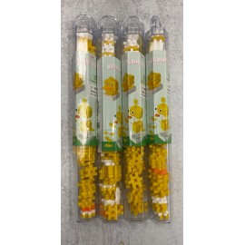 Anyko Lot of 4 (72/tube) Hashtag Building Blocks Teaching Supply Make a duck