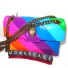 Kurt Geiger London Striped Kensington Mini Crossbody Bag Multicolored NWT