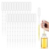 moveland 120PCS 5ML Plastic Transfer Pipettes, Disposable Graduated Pipettes, Clear