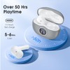 Wireless Earbuds, Bluetooth 5.3 Headphones with 4 Mics, ENC Noise