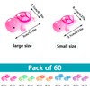 Mini Turtle Resin Pack of 60 Small Turtles Made of