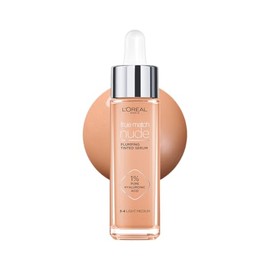 LOréal Paris True Match Sérum Rellenador con Color, Base de Maquillaje con Ácido Hialurónico, Hidrata la Piel al Instante, Textura Ligera, Tono 3-4...