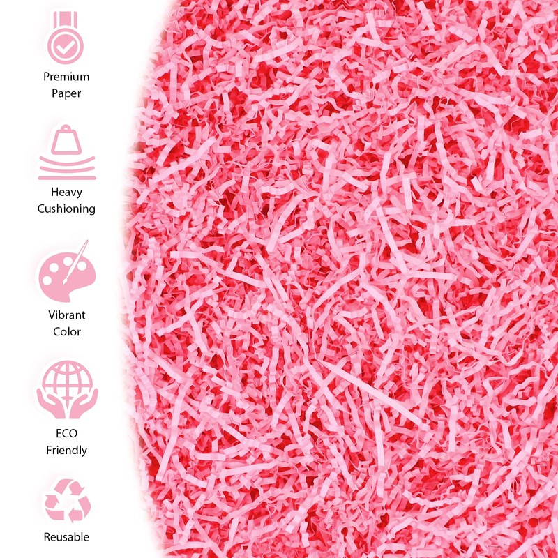 Mamiddle Crinkle Paper Filler 10 oz Shredded Paper For Gift