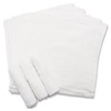 Grid Pattern Hand Towels, For Commercial Use, 10 Pieces, 100%