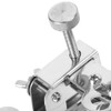 AntiRotary Stainless Steel Double Fishing Rod Holder Stepless FineTuning Fishing