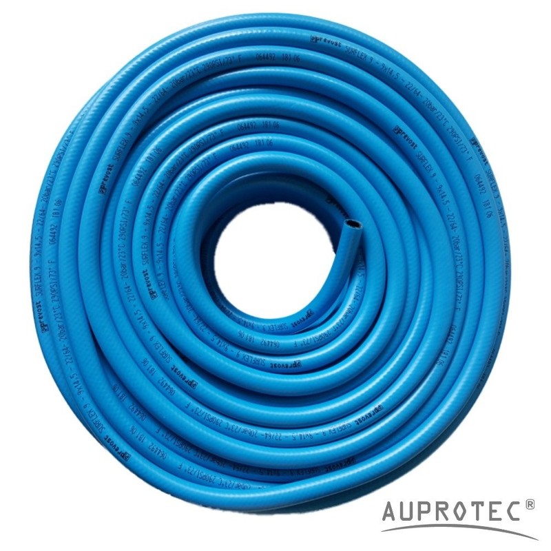 AUPROTEC Compressed Air Hose 9 mm Diameter Inside 1 m