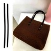 2 Pcs PU Leather Tote Bag Belts Leather Purse Handles