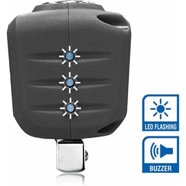 Durofix RM602-4A 1/2” Digital Torque Adapter (34-340 Nm) with Buzzer, LED Flash Notification, Protective Case & ISO 6789 Standards with Certificate of Calibration