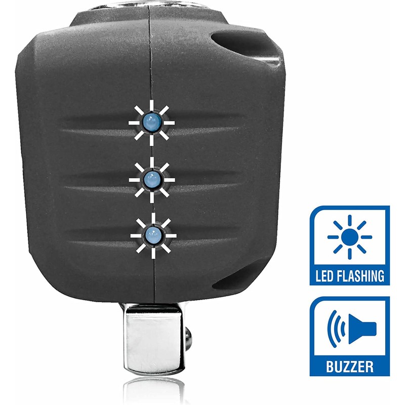 Durofix RM602-4A 1/2” Digital Torque Adapter (34-340 Nm) with Buzzer,