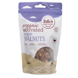 2die4 Live Foods Activated Organic Vegan Walnuts 100g