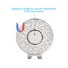 PATIKIL Magnetic Golf Ball Marker Holder, 6 Pack Metal Golf