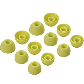 6 Pairs Replacement Earbuds Tips Silicone Eartips Set for Beats Fit Pro Buds Headphones Wireless Fit in Case Ear Tips (Volt Yellow)