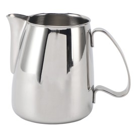 Milk Frothing Pitcher 304 Stainless Steel Dripless Spout Coffee Milk Frothing Cup Milk Steaming Pitcher for Home Coffee Shop 500ml