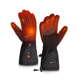 WERMSOCK Heated Work Gloves, Rechargeable Cut-Resistant Work Gloves,Winterproof & Windproof,Smart Touch Outdoor Work Gloves