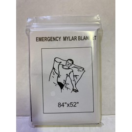 Mylar Emergency Survival Sleeping Blanket - 10 Pack