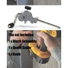 N275350 Depth Guide Knob Block Assembly Fit for DeWalt Oscillating