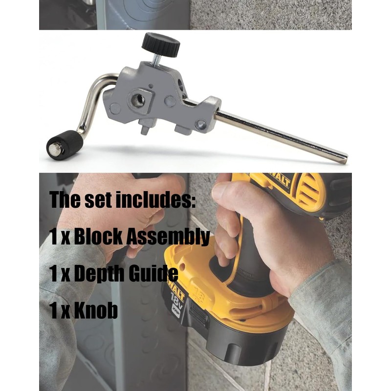N275350 Depth Guide Knob Block Assembly Fit for DeWalt Oscillating