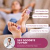 Hammer Toe Straightener: 3 Pairs Hammer Toe Corrector with Cushions