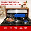 GGC Cast Iron Reversible Griddle, 12 inch Griddle Pan for