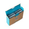 USB Rechargeable Smart Batteries by Pale Blue, Lithium Ion, Under
