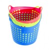 Small items organizing basket organizer round mini basket RD-12260 Orange 12ea