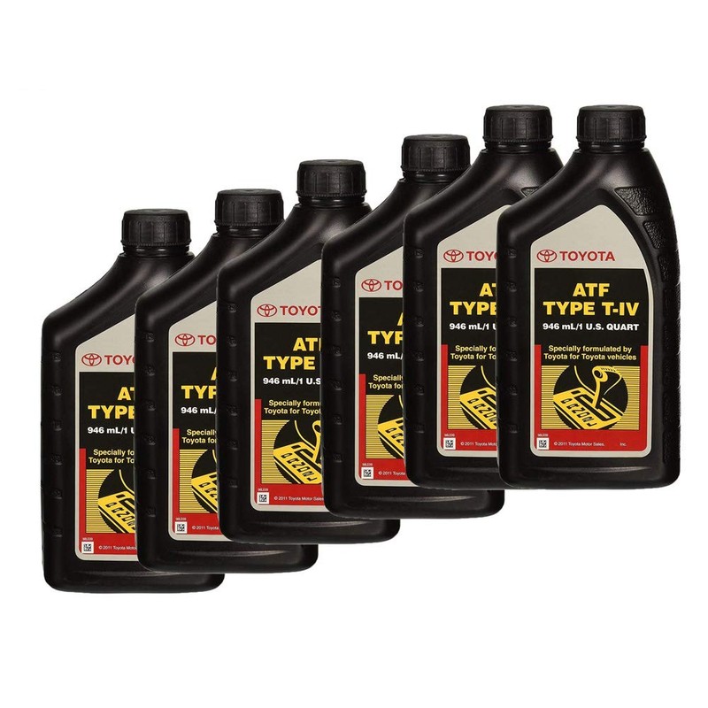 Toyota 00279-000T4 Automatic Transmission Fluid, 192 Ounces, 6 Pack