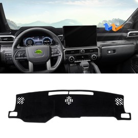 Autorder Dashboard Cover Mat for 2024 2025 Toyota Tacoma Accessories Dash Cover Upgrade Velvet Dash Mat UV Rays Protector