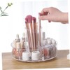 Ciieeo Rotating Makeup Organizer Divided Compartments Turntable Storage for Cosmetics