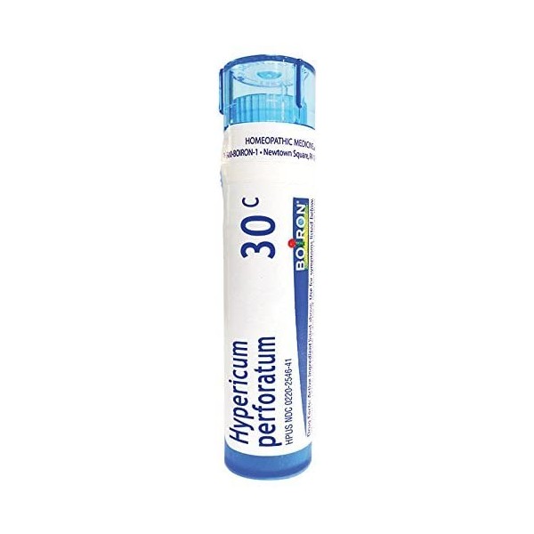 Boiron Homeopathic Medicine Hypericum Perforatum, 30C Pellets, 80-Count Tubes (Pack of 5)