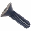 10-24 x 3/4" Flat Head Socket Cap Screws, Allen Socket Drive, Alloy Steel, Full Thread, Black Oxide, Machine Thread, Quantity 100