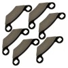 Caltric Front and Rear Brake Pads for Polaris Scrambler 850