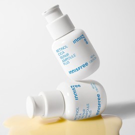 Innisfree Viral Buzz! Retinol + Cica Ampoule for Baby Skin Texture!