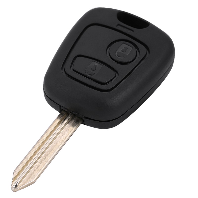 2 Buttons Car Remote Key Fob 433MHz ID46 for Citroen