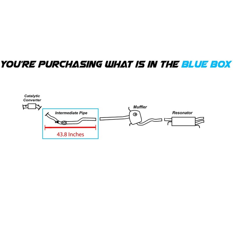Northeastern Exhaust | Direct Fit Exhaust Front Flex Pipe Compatible