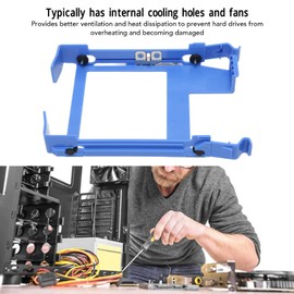 Pomya Bandeja de Disco Duro para DELL, 3,5 Pulgadas SAS SATAHard Drive Tray Caddy Desmontable Compatible con 9020 7020 7010 3020 3010, Reemplazo Universal de Rack de Disco Duro de