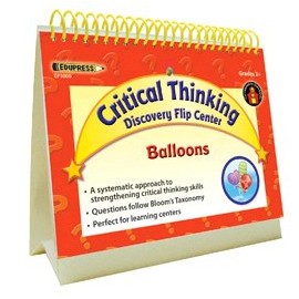 EDUPRESS EP-3007 DISCOVER CRITICAL THINKING FLIP CEN TER CRAYONS