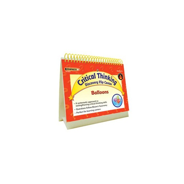 EDUPRESS EP-3007 DISCOVER CRITICAL THINKING FLIP CEN TER CRAYONS